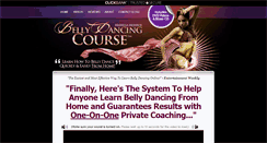 Desktop Screenshot of bellydancingcourse.com